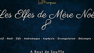 These french christmas elves guide you through a relaxing jerk off session part eight