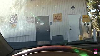 naughty emily eve deepthroats stranger after boyfriend fight