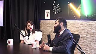 Lady Snow And Lord Kenobi Chat With Tifany Swing Cast Sheer Red Orgy Part 4