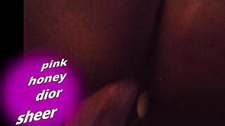 he explores her massive ebony ass shaking wildly during play