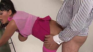 a gyno exam turns into nurse doctor patient threesome fuck frenzy??