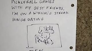 she sketches freely in jeans fighting off masturbation urges part 6
