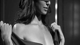 thomas maia bangs brunette in hot black white interracial