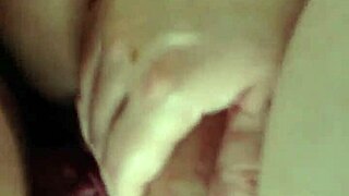 cumming hard on my pregnant slut's belly watch her shake!! 💦