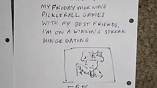 she sketches freely in jeans fighting off masturbation urges part 6