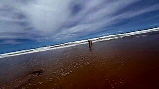 Me and my latina friend strip bikinis on bahia beach for all horny guys gangbang.