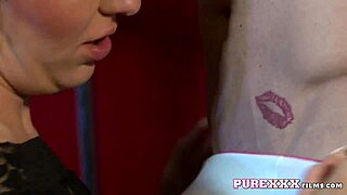 50 shades of redhead milf stripping lingerie for monster cock ride 😈💦