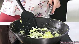 Watch hot teen striptease then get bound fucked hard in group 3some clothes ripped off