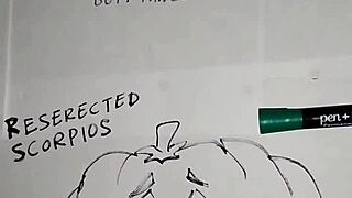 she sketches freely in jeans fighting off masturbation urges part 6