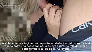 pregnant married milf sucks and fucks hung stud at swingers house