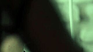 two naked babes massage while licking slick bodies