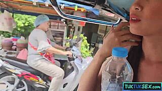 sexy thai milf virgin loses it to white tourist's amateur anal pov pounding