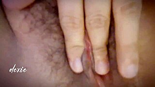 pinay chubby with big tits and hairy pussy masturbates close-up like a total slut next door