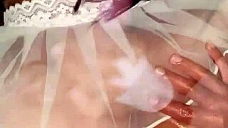 oiled brunetteflower1's huge latina ass takes hard amateur pounding