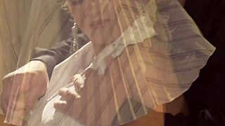 blonde amateur strips then takes muscular bodybuilder's hot facial cumshot