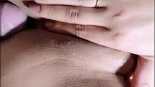 perfect tight pussy stuffed by massive dick for cum