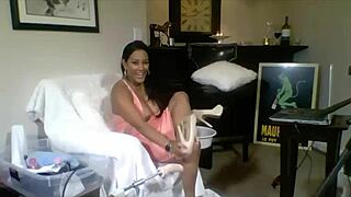 maxine x rides sybian dildo like a pro in epic solo!