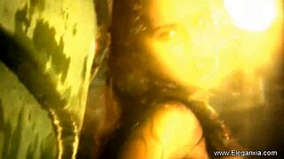 WOW Dark Exotic Dancer's Kinky Dutch Beauty Mesmerizes!