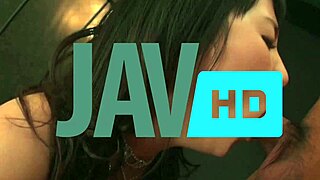 jav star teases with seductive blowjob leading to intense asian fuck scene