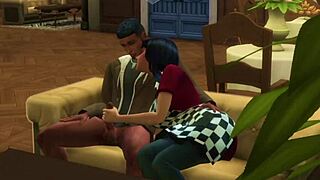 black guy bends latina over for raw doggystyle pounding on their date 😈💦