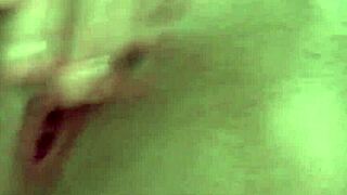 girlfriend ditches teen for christmas revenge solo pussy masturbation session