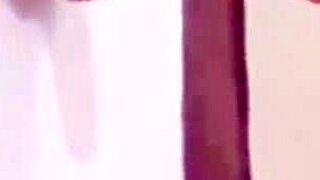 i can't believe how good this standing anal feels with piss and blowjob mix