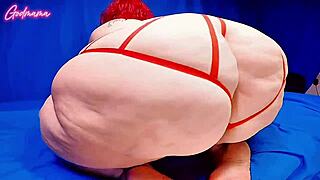 fat loose booty mama shakes spreads ass pussy farts on your dick worship it