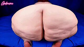 fat loose booty mama shakes spreads ass pussy farts on your dick worship it