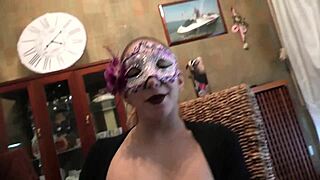 Amateur Italian milf Jasmine bends over for first-time group orgy with big ass doggystyle and cum in mouth
