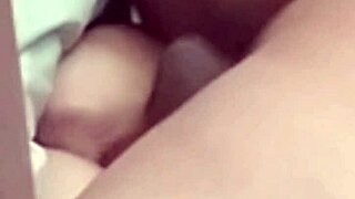 Light skinned asian's tight pussy stretched by massive bbc pov close up