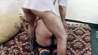 wild session with curvy indian woman gets intense and rough homemade style