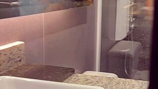 Hot stepsis lets me fuck her ass in shower cum mouth!