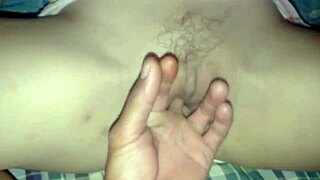Big ass ebony teen submits roughly to thick white cock creampie