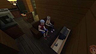 damn, watch this virgin teen lose it to an old guy while the naughty student bangs the director!