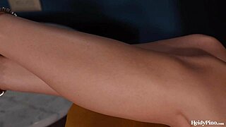 Heidy Pino captivates as erotic latina princess model petite colombian beauty