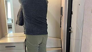 i missed fucking stepmom's tight pussy so much after vacation, pounding her missionary with moans