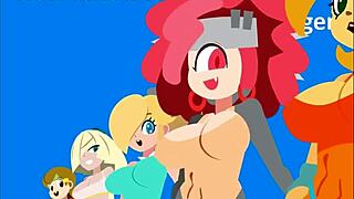 minus8's hot cartoon workout vid with big tits in leggings extended 🏋️‍♀️🍑💦