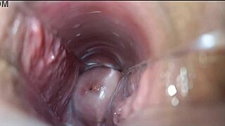 Watch her pussy explode in close-up vaginal orgasm