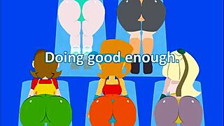 minus8's hot cartoon workout vid with big tits in leggings extended 🏋️‍♀️🍑💦