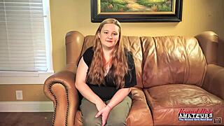 Big titted ginger coed rose rims deep then swallows every drop