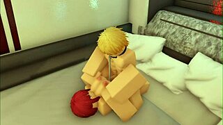 man, denji and makima's roblox sex goes so deep with that intense deepthroat action