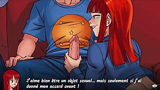 Harem Heroes Part 1: French Slut's Ass and Tits Explode!