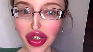 Russian Accent Glasses Girl Shares Huge Fetish Story Part 1