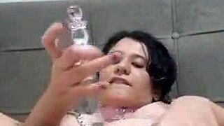 Latina Novinha Toys Wet Pussy Cumming For Cuckold Men