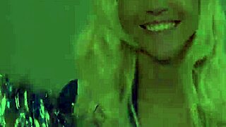 Big sexy cheerleader Britney chokes on cock then anal pounded cum covered