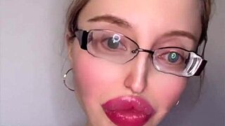 Russian Accent Glasses Girl Shares Huge Fetish Story Part 1