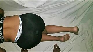 hey couch del gym trains me then fucks me hard interracial latina teen on sofa doggystyle cumshot