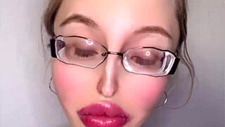 Russian Accent Glasses Girl Shares Huge Fetish Story Part 1