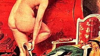 i get so turned on flipping through pages of vintage erotic art scenes