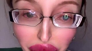 Russian Accent Glasses Girl Shares Huge Fetish Story Part 1